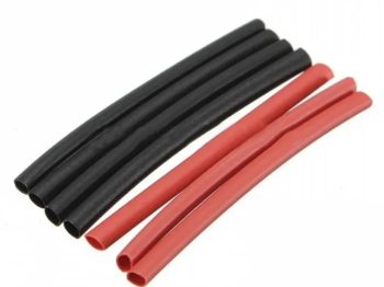 HEAT SHRINK TUBING 6MM (RED & BLACK/1M)